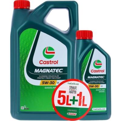 Huile Moteur CASTROL MAGNATEC 5W-30 C2 5L+1L - Performances exceptionnelles