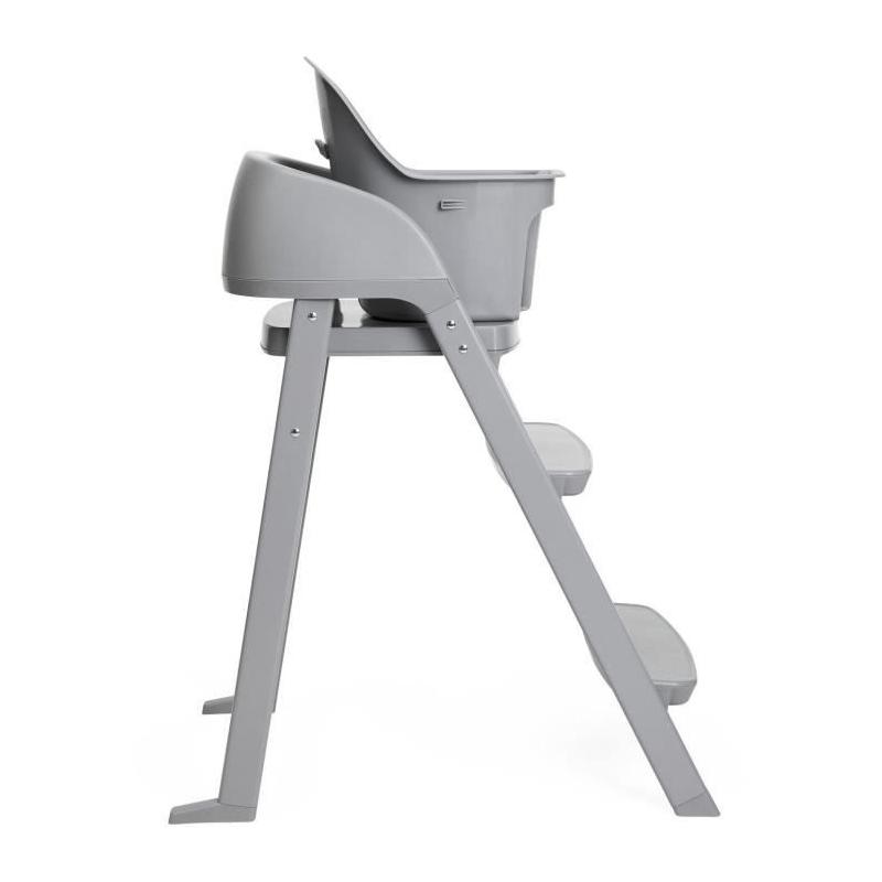 Chaise haute CHICCO Crescendo Lite - Milan mist, design compact