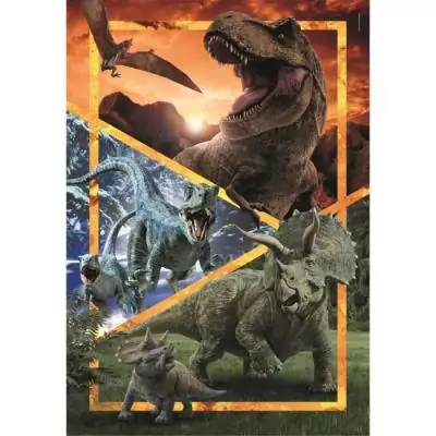 Puzzle CLEMENTONI - 104 pièces Super - Jurassic World