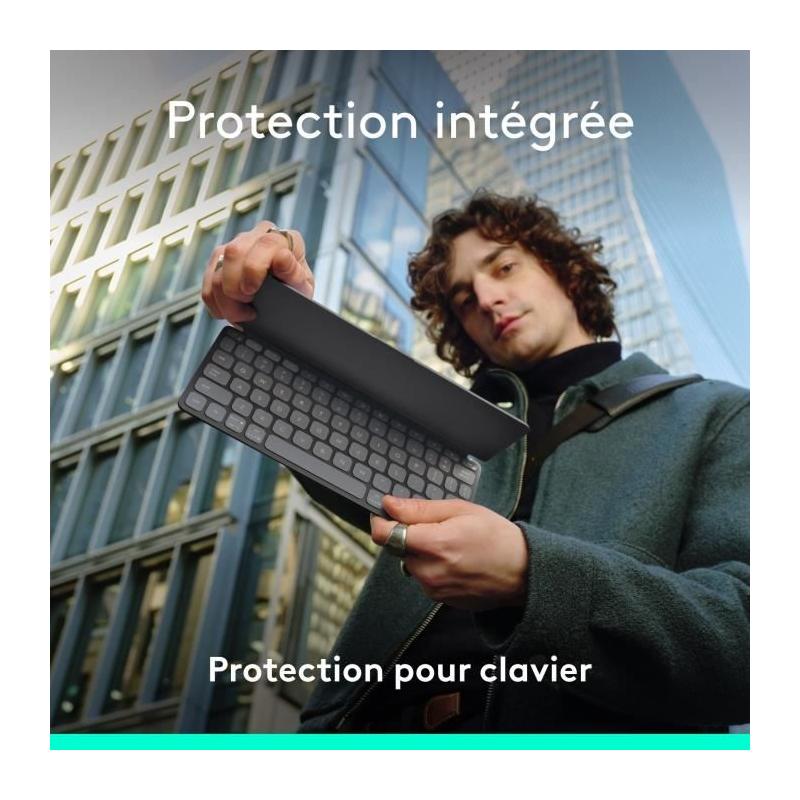 Clavier universel KEYS-TO-GO 2, Bluetooth - Graphite