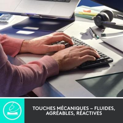 Clavier Logitech MX MECHANICAL - Sans fil et retroeclairé