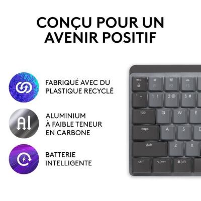 Clavier Logitech MX MECHANICAL - Sans fil et retroeclairé