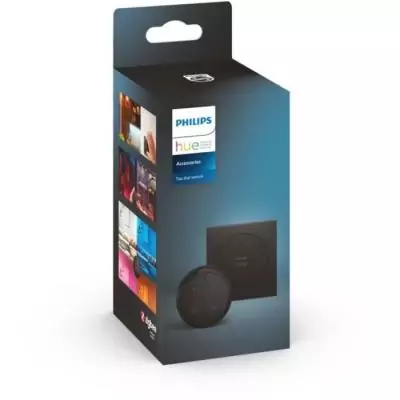 Contrôle Philips Hue Tap Dial Switch - Noir - Compatible Alexa
