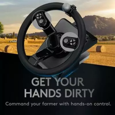 Contrôleur de simulation de tracteur Logitech G Saitek - Accessoire pour PC