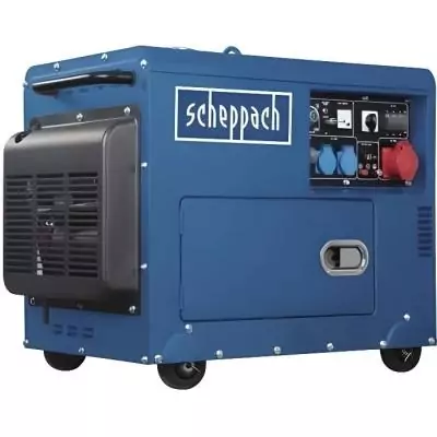 Groupe électrogène diesel Scheppach SG5200D - Puissance 4200W / 5000W