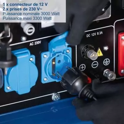 Groupe électrogène diesel Scheppach SG5200D - Puissance 4200W / 5000W