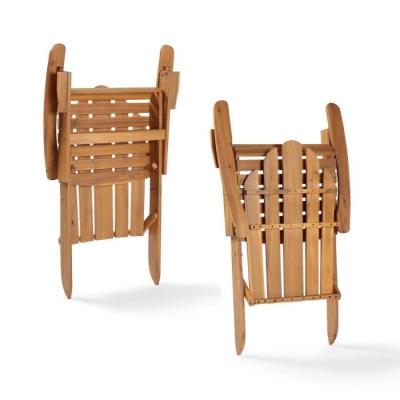 Fauteuil de jardin pliable en bois d'Acacia FSC - Compact et élégant