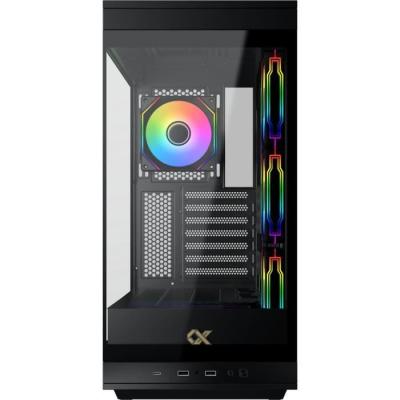 Boîtier PC XIGMATEK META: Moyen tour E-ATX Verre trempé ARGB Noir