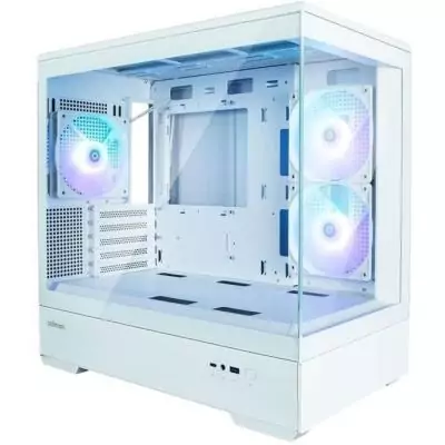 Boitier PC ZALMAN P30 Blanc - Mini tour Micro-ATX LED A-RGB