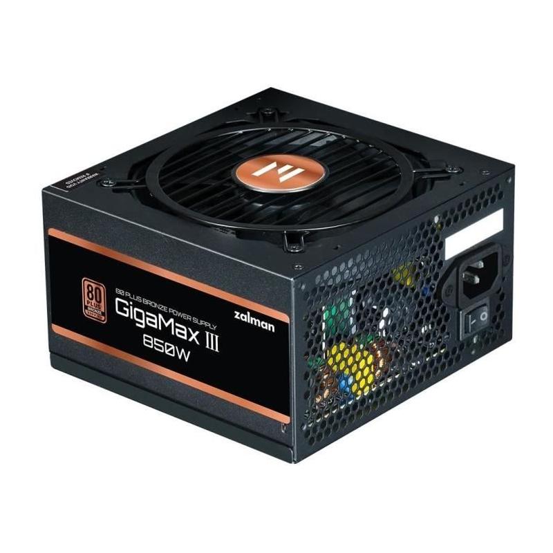 Alimentation PC ZALMAN GigaMaxIII 850W v2 (80+Bronze) - Puissance 850W