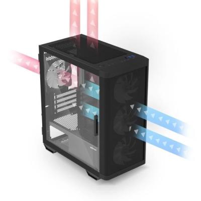 Boitier PC ZALMAN M4 ARGB (Noir) - Moyen tour M-ATX