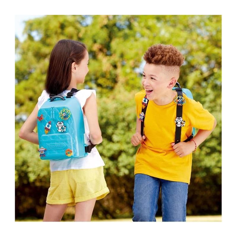 Sac-à-dos créatif DX Aquabeads - Jeu de perles à repasser