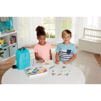 Sac-à-dos créatif DX Aquabeads - Jeu de perles à repasser