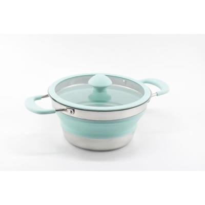 Faitout rétractable d20 - Compact et pratique