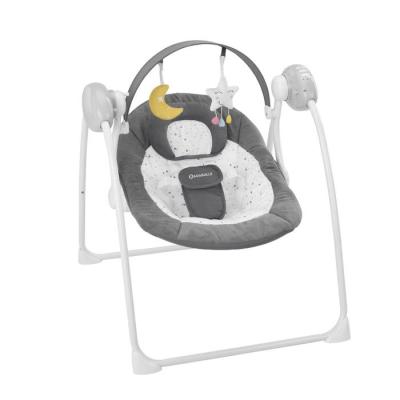 Badabulle Balancelle Electrique Confort Pliable Compact - Arche de jeux amovible