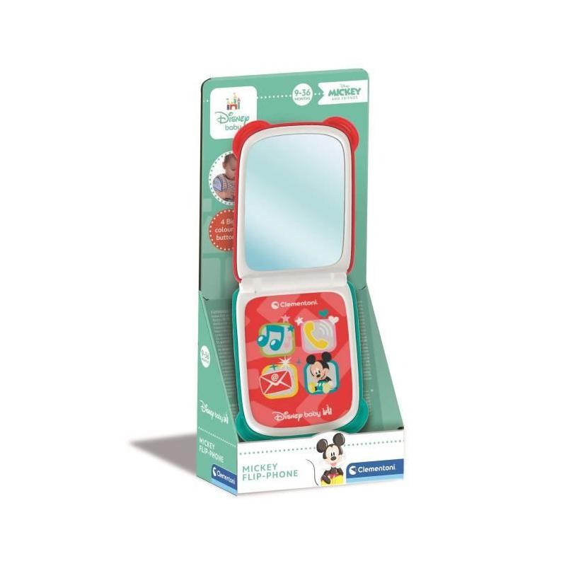 Jouet éducatif - Téléphone à clapet - Mickey