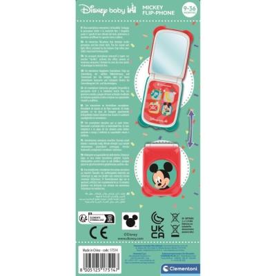 Jouet éducatif - Téléphone à clapet - Mickey