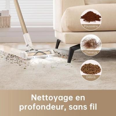 Aspirateur Balai sans Fil DREAME R10 - Puissant et Autonome