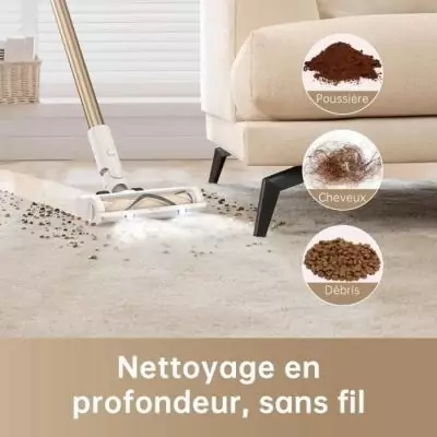 Aspirateur Balai sans Fil DREAME R10 - Puissant et Autonome