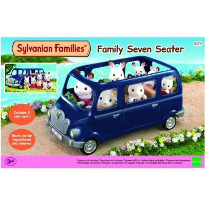 Figurines miniatures Monospace 7 places pour SYLVANIAN FAMILIES