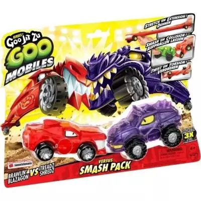 Véhicules miniatures MOOSE TOYS - GOO MOBILES - BLAZAGON VS TREADS SHREDZ