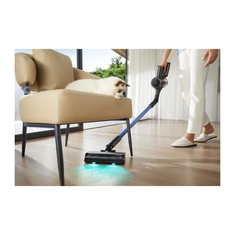 Aspirateur Balai sans Fil MOVA S4 Detect - 150 AW - Autonomie 90 min - Brosse OptiInsigh