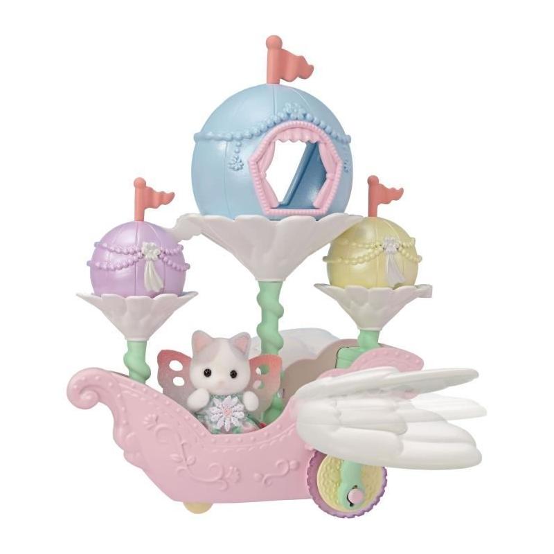 Le bateau floral SYLVANIAN FAMILIES - 5827 : Figurine miniature de rêve
