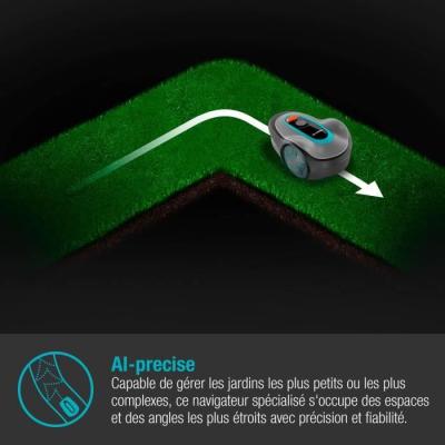 Tondeuse robot GARDENA SILENO Minimo 500 - Connectée Bluetooth