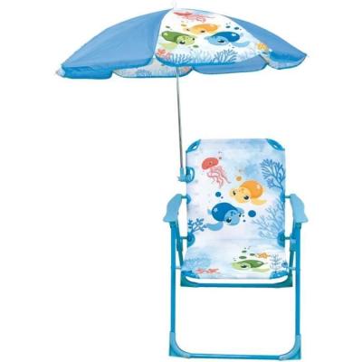 Maison de jeux FUN HOUSE - Chaise Tortue avec parasol pour enfant