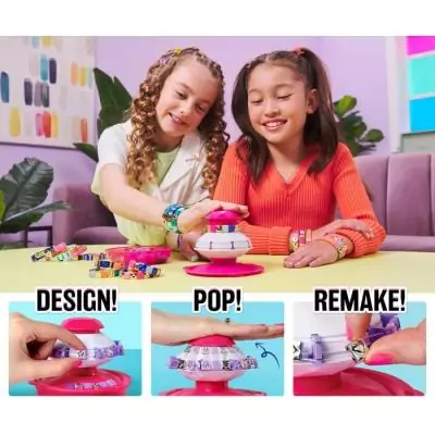 Fais briller tes créations avec le kit SPIN MASTER COOL MAKER - POP STYLE PACK STRASS ET PAILLETTES