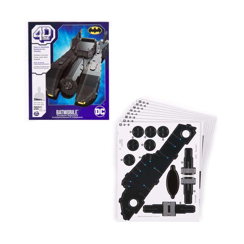 Puzzle 4D Batmobile à construire - Modèle de voiture 3D