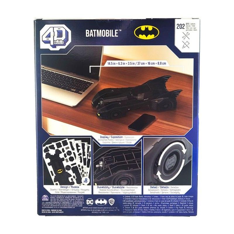Puzzle 4D Batmobile à construire - Modèle de voiture 3D