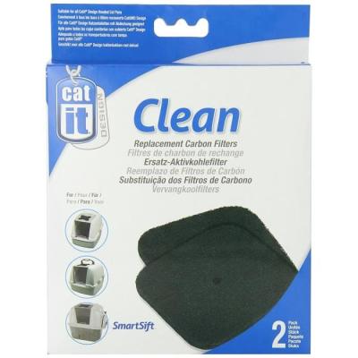Recharge 2 filtres charbon pour maison de toilette - Efficacité garantie