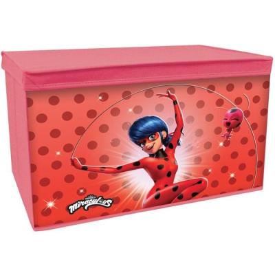 Coffre à jouets pliable FUN HOUSE Miraculous - Pour enfant