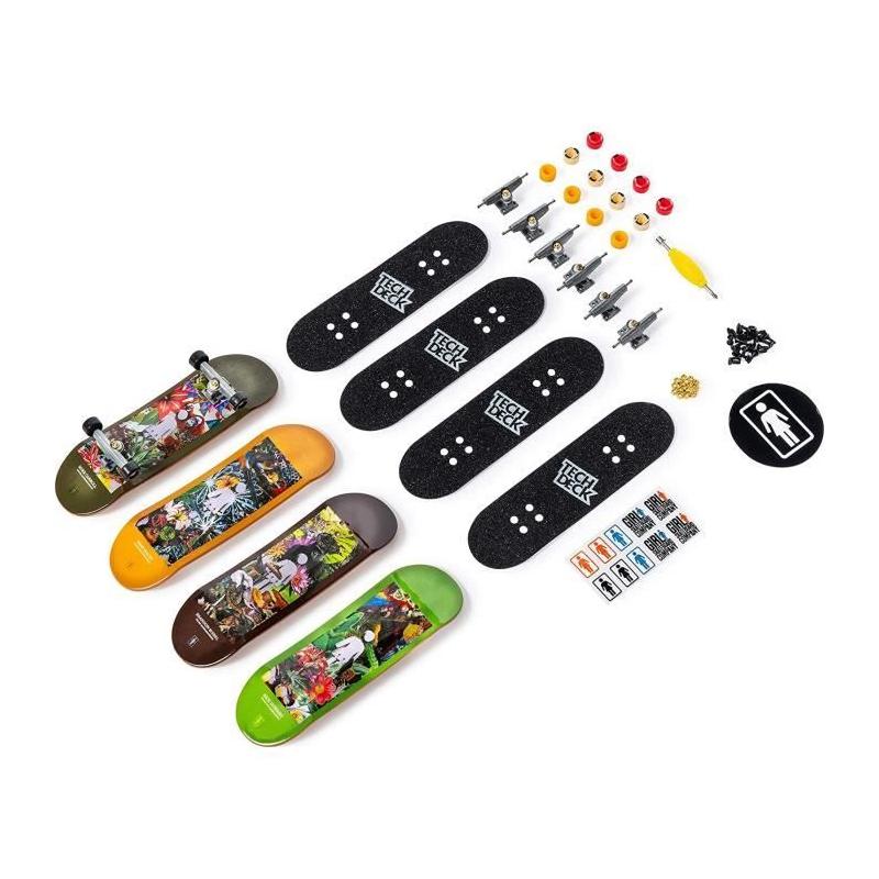 Pack 4 Finger Skates Tech Deck - Personnalisez vos planches !