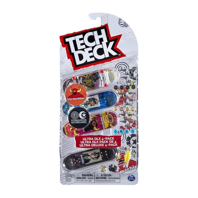 Pack 4 Finger Skates Tech Deck - Personnalisez vos planches !