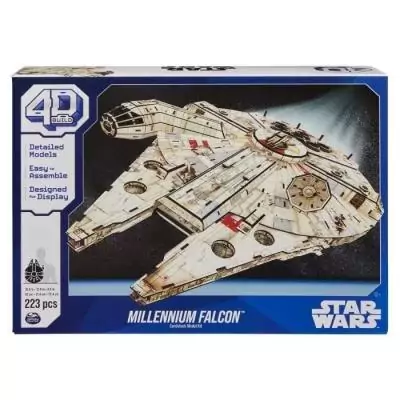 Maquette 4D du Faucon Millenium - Kit de Construction 48 cm