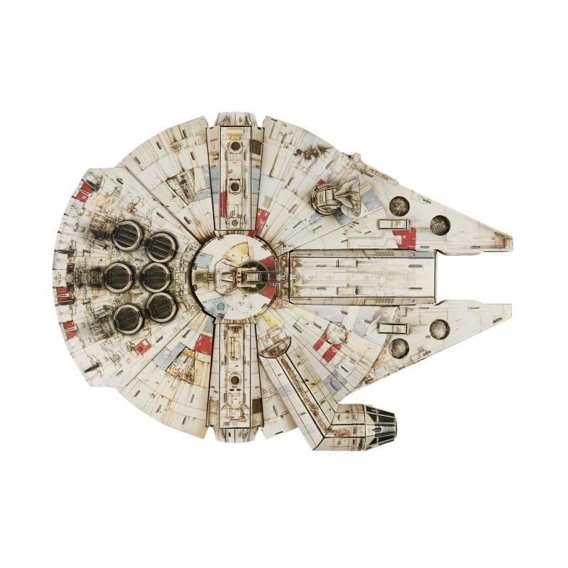 Maquette 4D du Faucon Millenium - Kit de Construction 48 cm