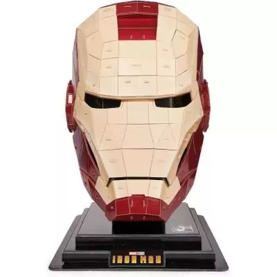 Marvel - CASQUE IRON MAN - Maquette 4D facile à construire