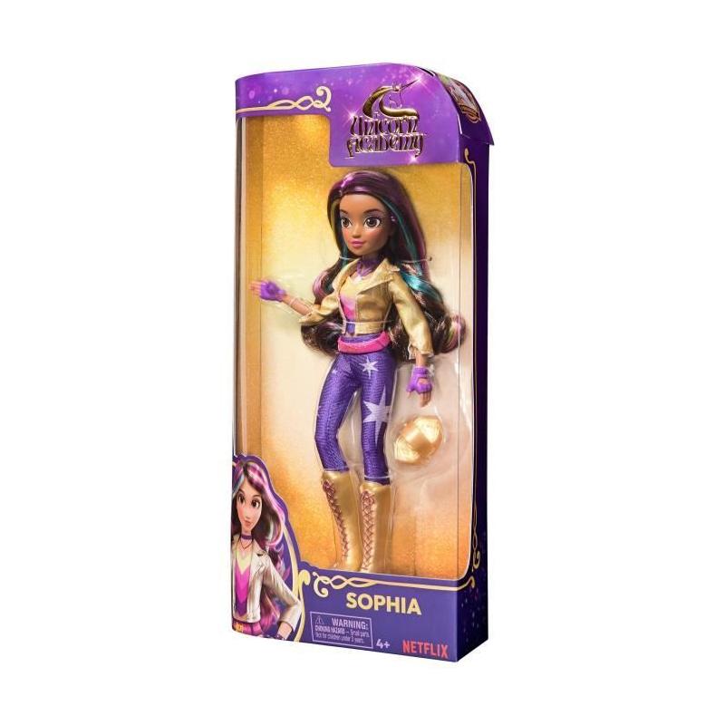 Poupée SPIN MASTER 24 CM SOPHIA Unicorn Academy - Magique et Élégante