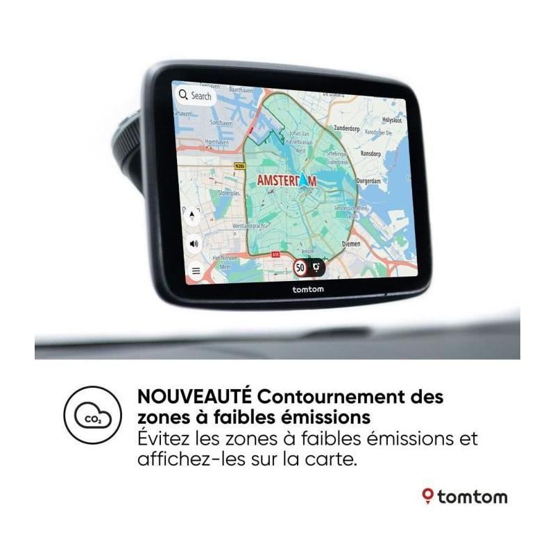 TomTom GO Superior 7: GPS Voiture 7 pouces - Traffic en temps réel - Services Premium 2 ans