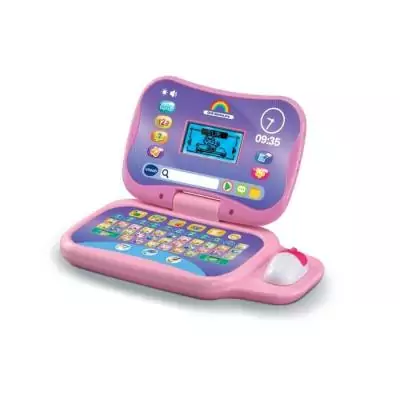 Ordinateur éducatif VTECH ORDI GENIUS PRO ROSE 3-7 ans - 20 activités