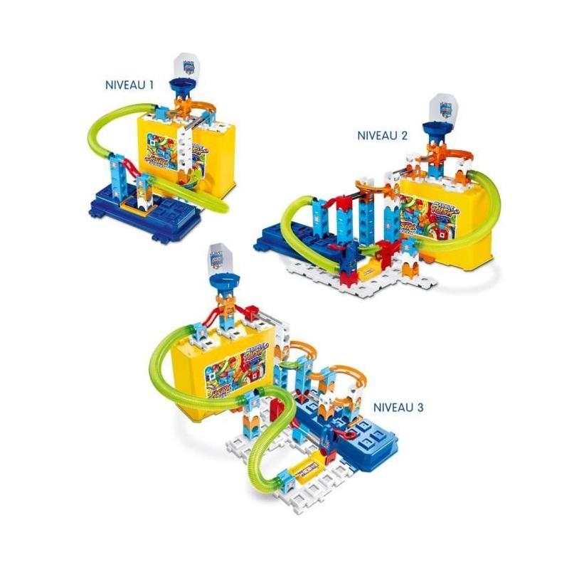 Toboggan à billes VTECH MARBLE RUSH - Boîte de construction et rangement