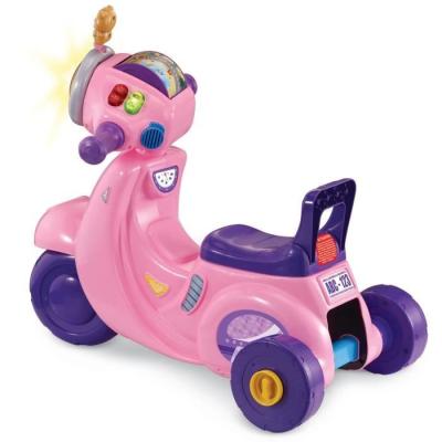 Porteur Scooter Interactif 3 en 1 Rose - VTECH