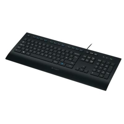 Clavier Logitech K280E AZERTY Noir - Compact et Performant