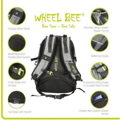 Sac à dos SCHILDKRÖT - Sac Wheel Bee BACKPACK Revolution, 42x32x19 cm