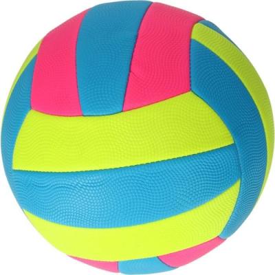 Ballon de volleyball REZO PVC - Contraste bicolore - Résistant et léger