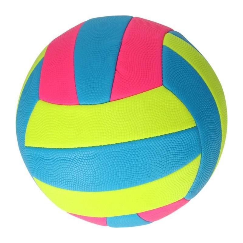 Ballon de volleyball REZO PVC - Contraste bicolore - Résistant et léger