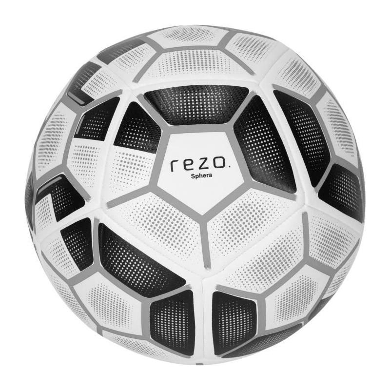 Ballon de football gris REZO Sphera taille 5 avec technologie avancée