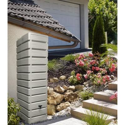 Récupérateur d'eau BELLI Dune 700L - Grege - Design Élégant